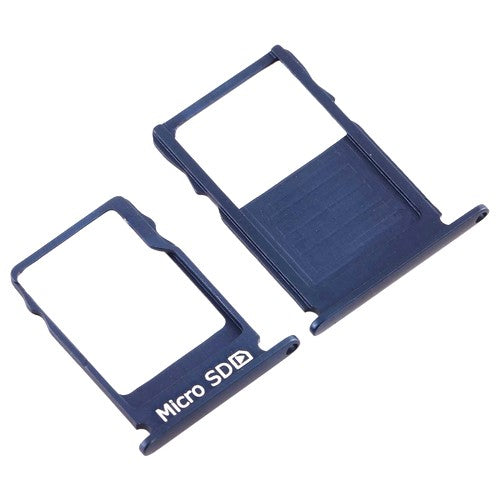 SIM Card Holder Tray For Nokia 3 : Blue