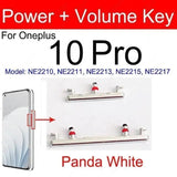 External Power and Volume Buttons For OnePlus 10 Pro 5G : White