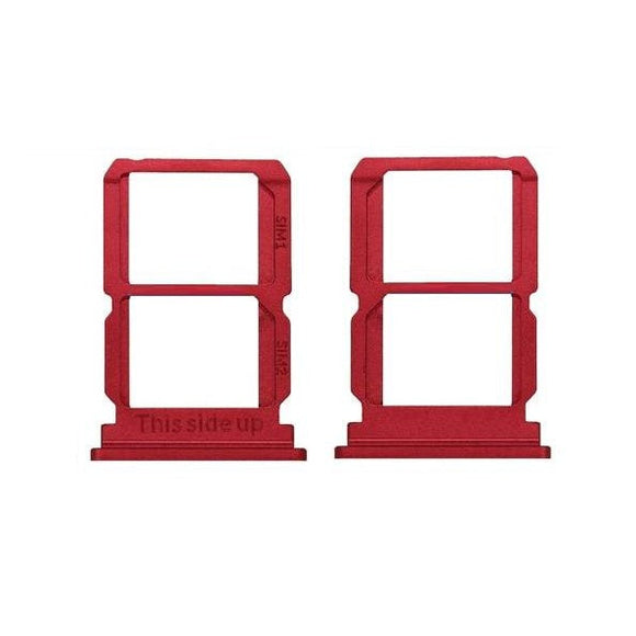 SIM Card Holder Tray For Oneplus 5 : Red