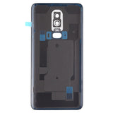 Back Panel Battery Cover With Lens For OnePlus 6 : Black