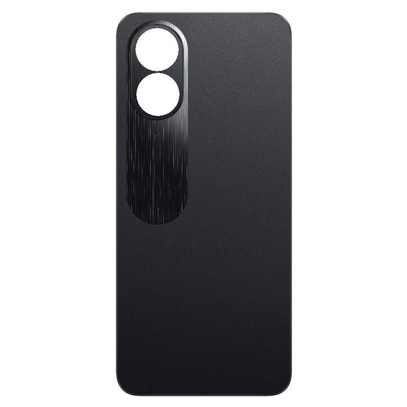 Back Panel Cover For Oppo A18 4G : Black