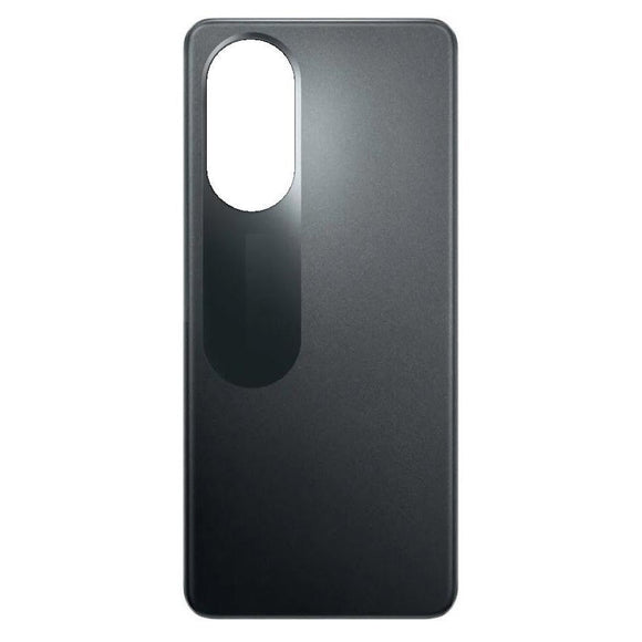 Back Panel Cover For Oppo A58 4G : Black