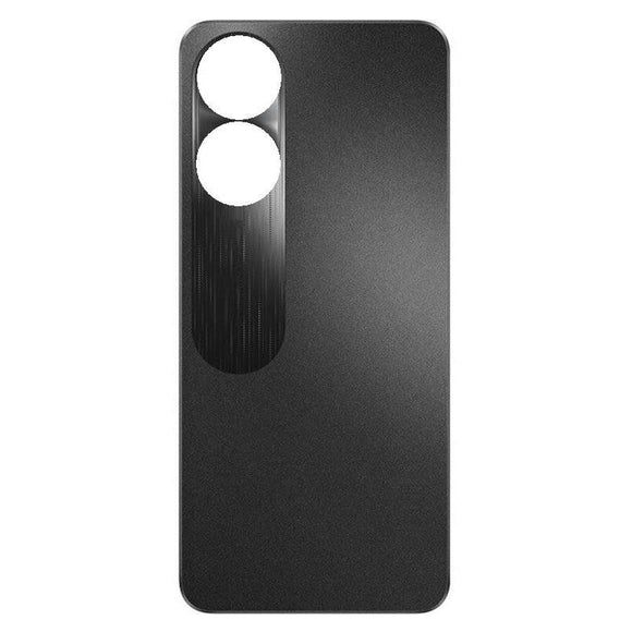 Back Panel Cover For Oppo A78 4G : Black