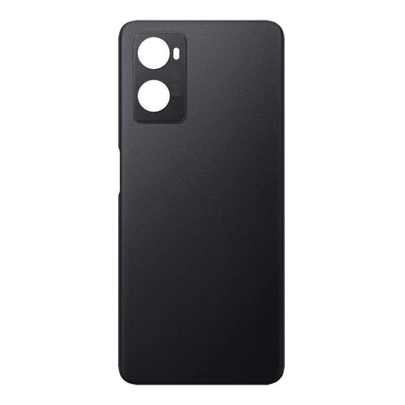 Back Panel Cover For Oppo A96 4G : Black