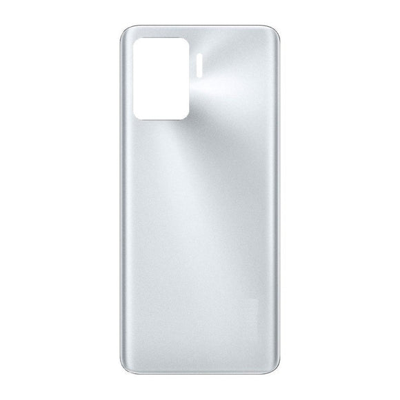 Back Panel Cover For Oppo F19 Pro 4G : Silver