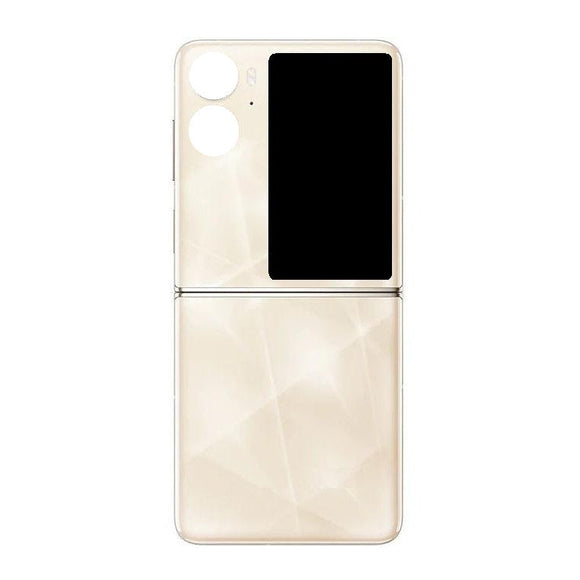 Back Panel Cover For Oppo Find N2 Flip 5G : Gold