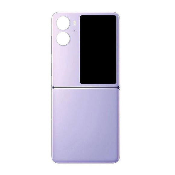 Back Panel Cover For Oppo Find N2 Flip 5G : Purple