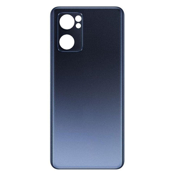 Back Panel Cover For Oppo Reno 7 5G : Black