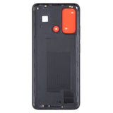 Back Panel Cover For Poco C55 4G : Black