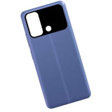Back Panel Cover For Poco C55 4G : Blue