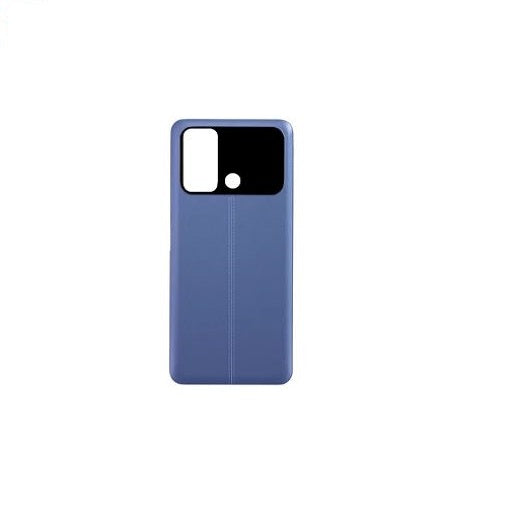 Back Panel Cover For Poco C55 4G : Blue