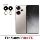 Back Rear Camera Glass Lens For Poco F6 5G