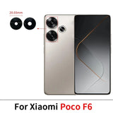 Back Rear Camera Glass Lens For Poco F6 5G