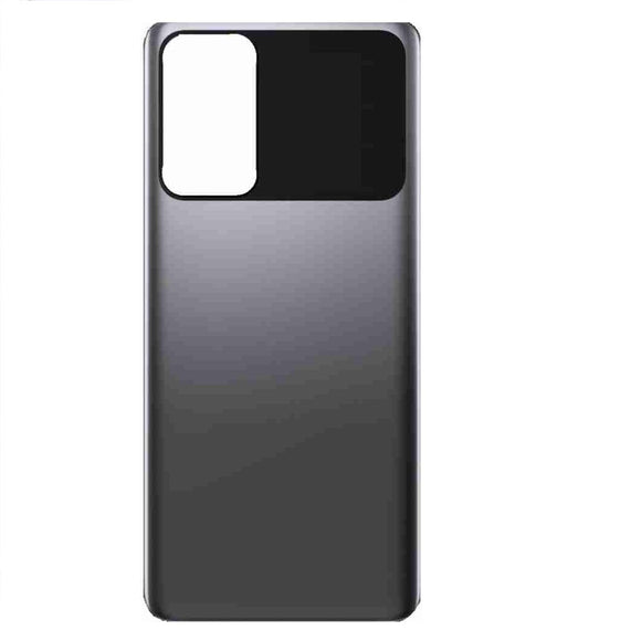 Back Panel Cover For Poco M4 Pro 5G : Black