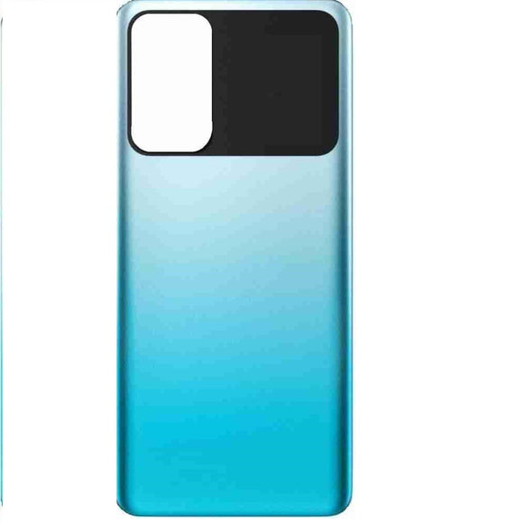 Back Panel Cover For Poco M4 Pro 5G : Blue