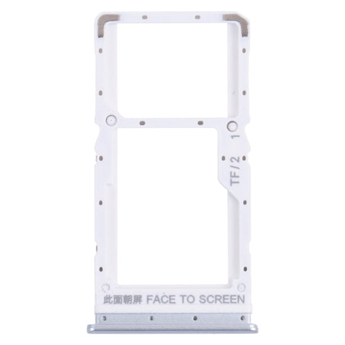 Sim Tray Card Holder For Poco M4 Pro 5G : Silver