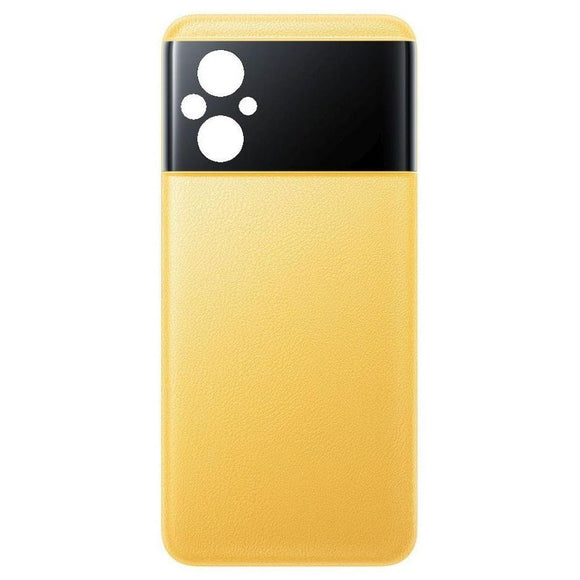 Back Panel Cover For Poco M5 4G : Yellow