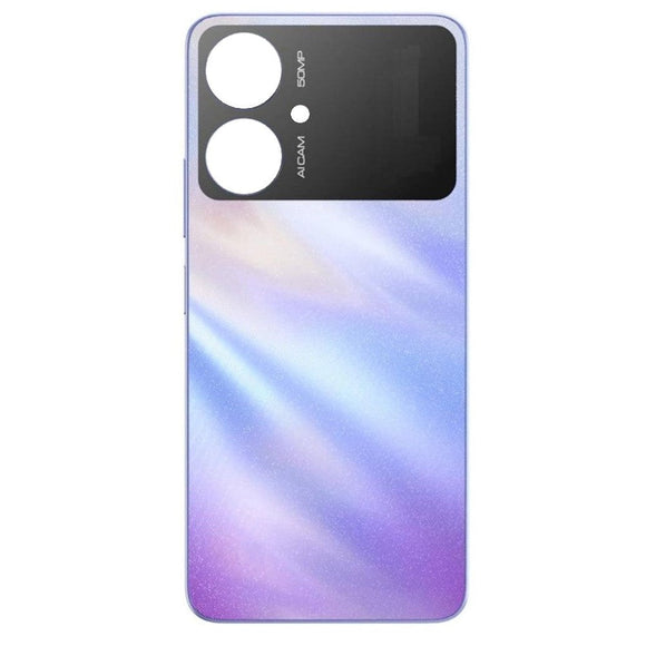 Back Panel Cover For Poco M6 5G : Purple