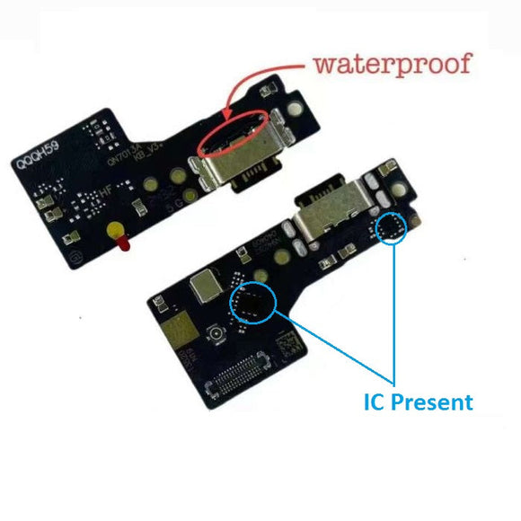 Charging Port PCB Board Flex For Poco M6 Plus 5G
