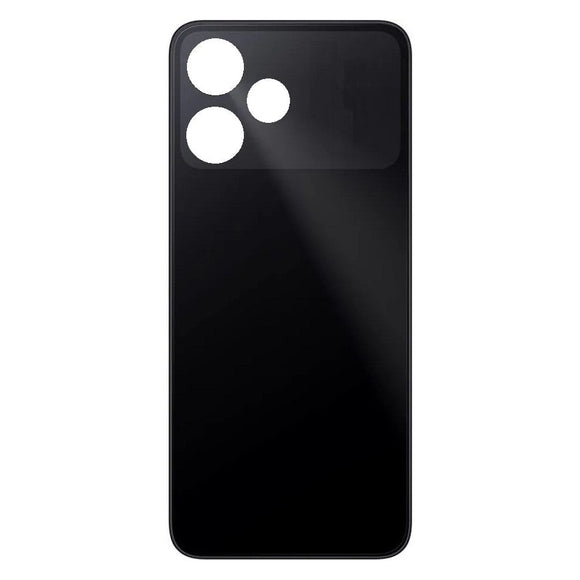 Back Panel Cover For Poco M6 Pro 5G : Black