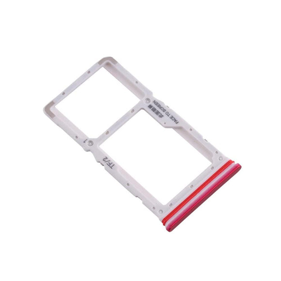 SIM Card Holder Tray For Poco X2 : Red