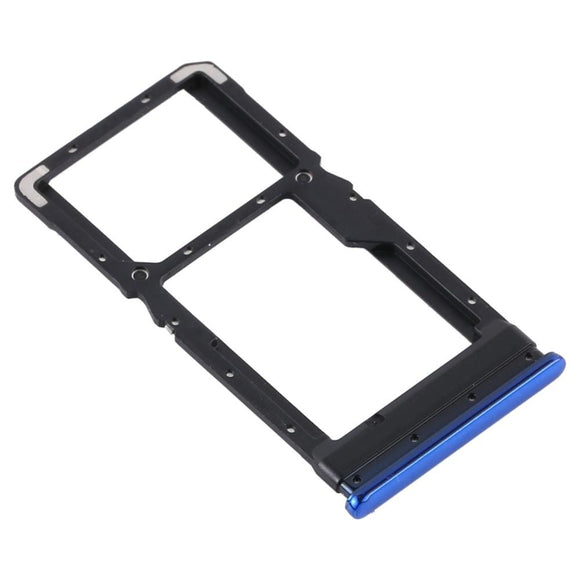 SIM Card Holder Tray For Poco X3 : Blue