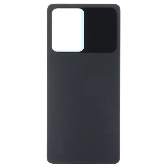 Back Panel Cover For Poco X5 Pro 5G : Black