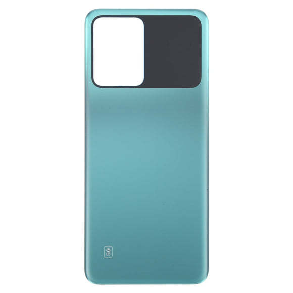 Back Panel Cover For Poco X5 Pro 5G : Blue