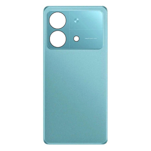 Back Panel Cover For Poco X6 Neo 5G : Blue