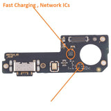 Charging Port PCB Board Flex For Poco X6 Neo