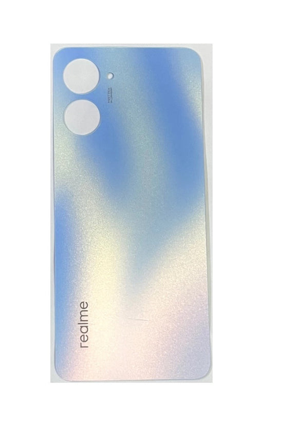 Back Panel Cover for Realme 10 5G : Silver