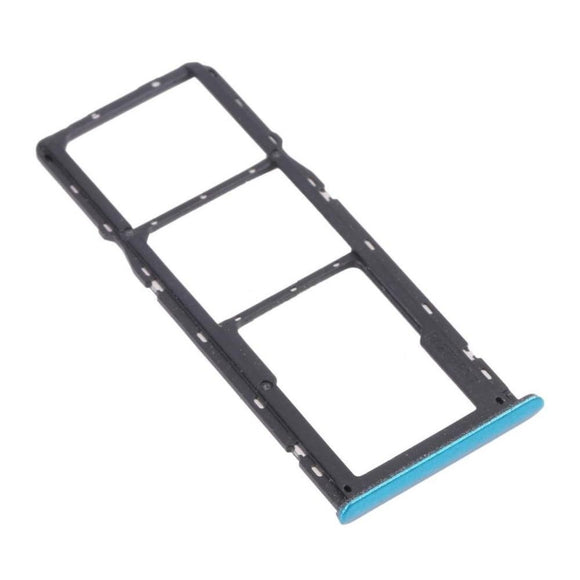 SIM Card Holder Tray For Realme 6i : Blue