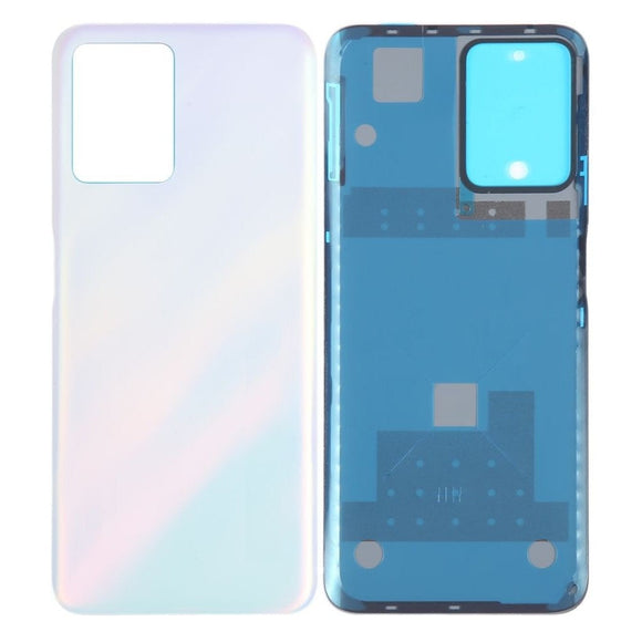 Back Panel Battery Door Cover For Realme 9 4G : White