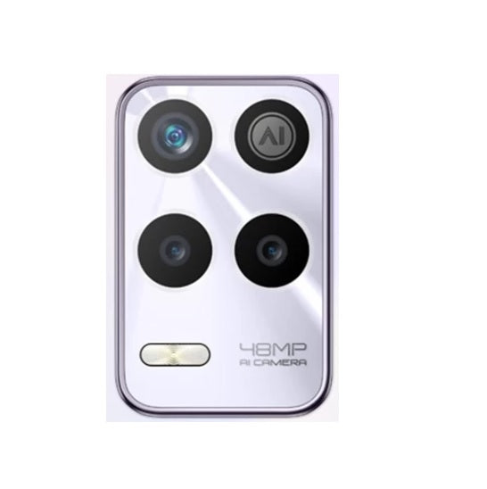 Back Rear Camera Glass Lens For Realme 9 India 5G : White