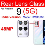 Back Rear Camera Glass Lens For Realme 9 India 5G : White