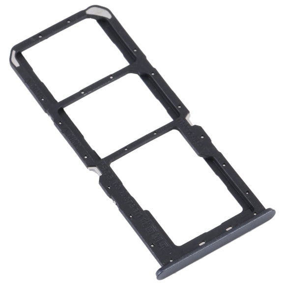 Sim Tray Card Holder For Realme C30 : Black