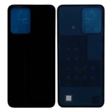 Back Panel Battery Door Cover For Realme C35 : Black