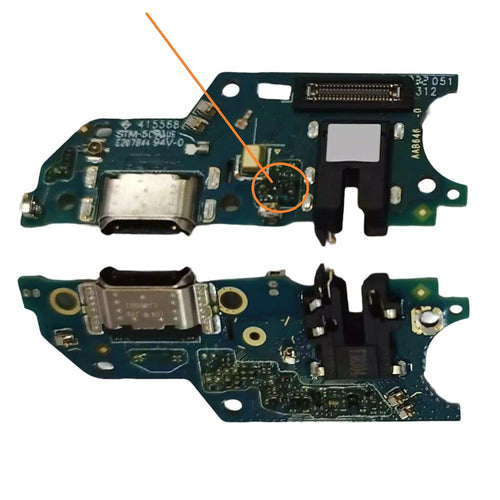 Charging Port PCB Board Flex For Realme C51 (Fast Charging Network ICs)