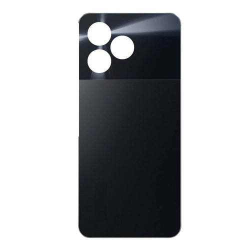 Back Panel Battery Door Cover For Realme C53 India 4G : Black