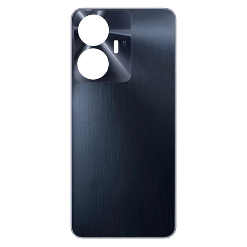 Back Panel Battery Door Cover For Realme C55 : Black