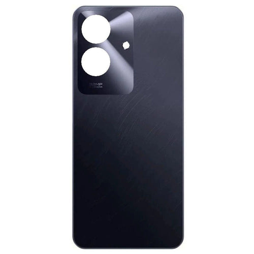 Back Panel Battery Door Cover For Realme C61 India : Black