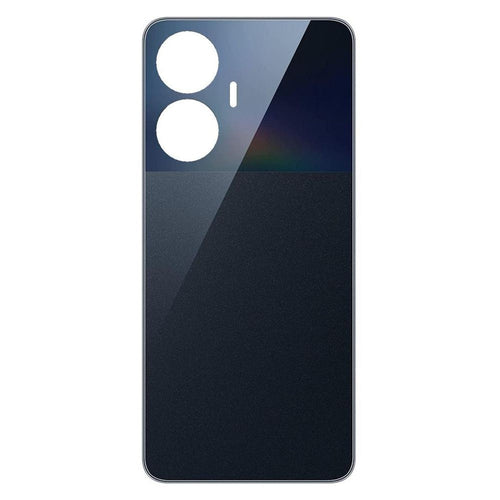 Back Panel Battery Door Cover For Realme Narzo N55 : Black