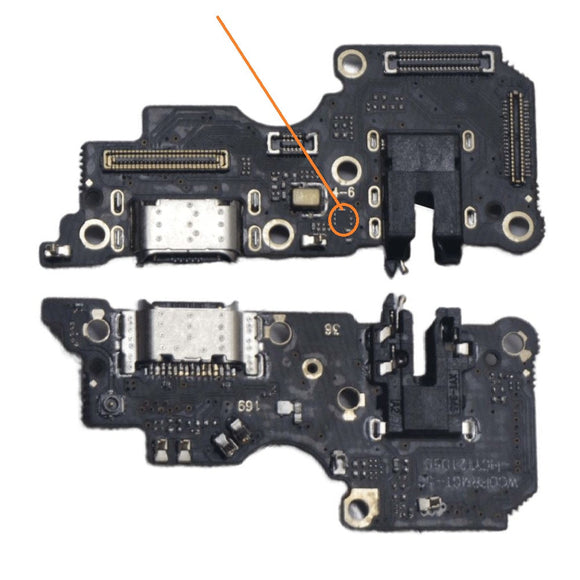 Charging Port PCB Board Flex For Realme X7 Max 5G (Fast Charging Network ICs)