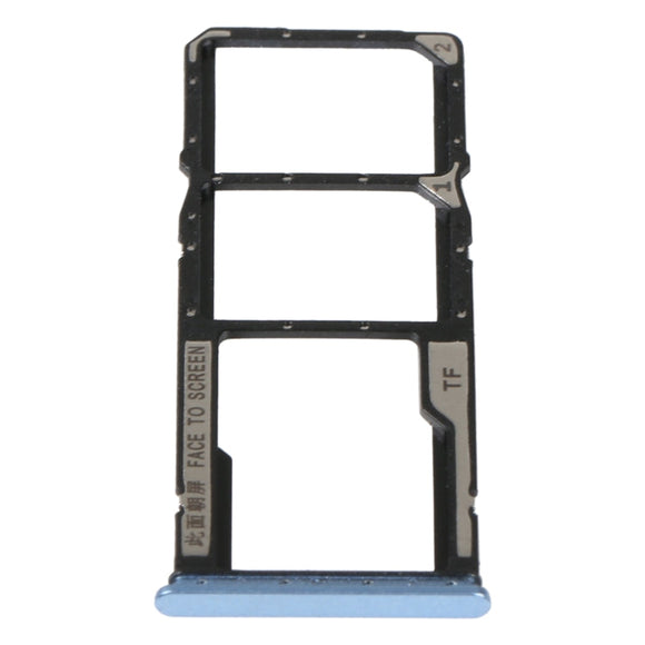 Sim Tray Card Holder For Redmi 10 India : Blue