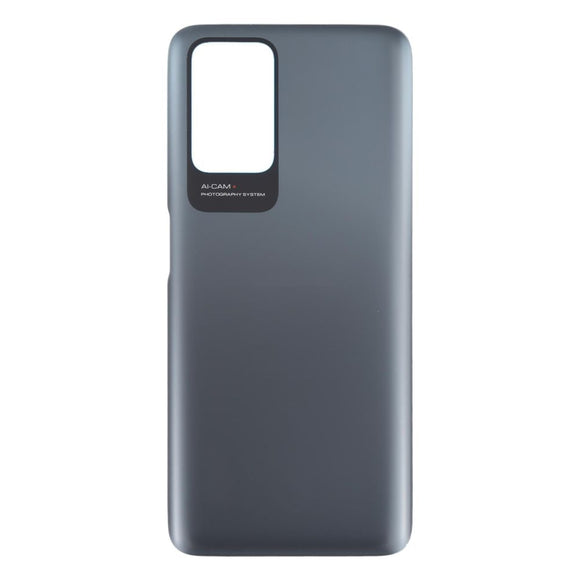 Back Panel Cover For Redmi 10 Prime 2022 4G : Black