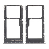 SIM Tray Card Holder For Redmi 12 4G  : Black