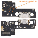 Charging Port PCB Board Flex For Redmi 12C