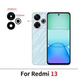 Back Rear Camera Glass Lens For Redmi 13 5G