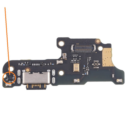 Charging Port PCB Board Flex For Redmi 13C 4G (Fast Charging Network ICs)