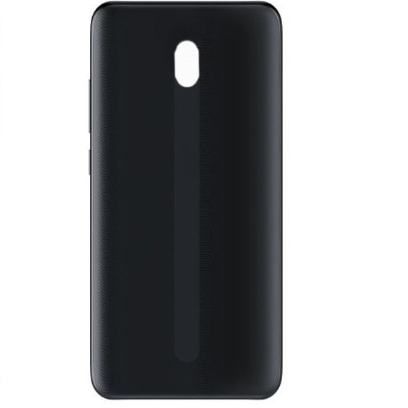 Back Panel Cover For Redmi 8A 4G Dual : Black